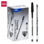 Mnm Box Deals | Deli Think Q4-Bk Ballpoint Pen Pack Of 50 MnM Box Deals | Deli Think Q4-Bk Ballpoint Pen Pack Of 50