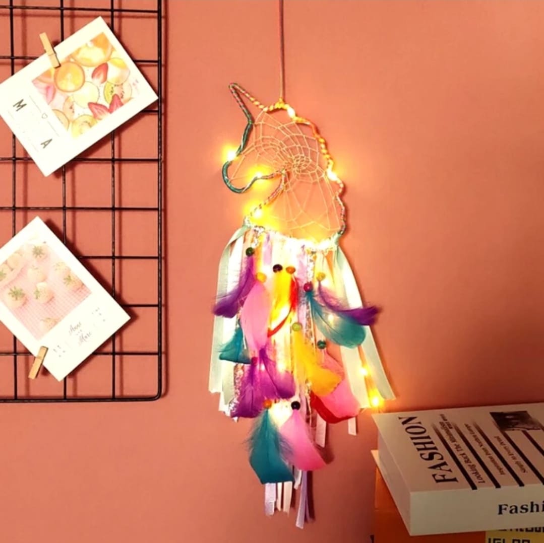 Mnm Box Deals | Led Unicorn Dream Catcher LED Unicorn Dream Catcher - Image 3