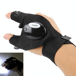 Dual LED Finger Light Glove