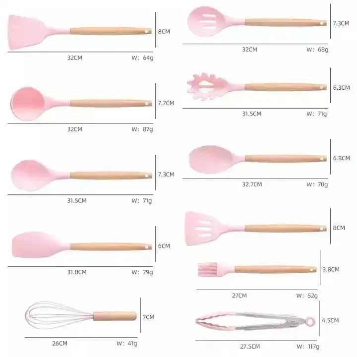 Mnm Box Deals | 19 Piece Silicone Utensil Set 19 Piece Silicone Utensil Set - Image 7
