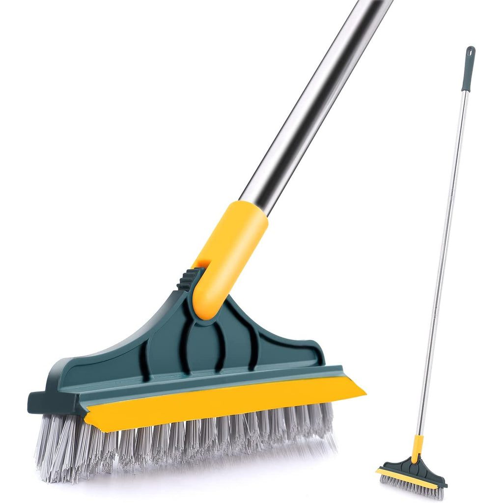 2 in 1 Long Handle Floor Brush