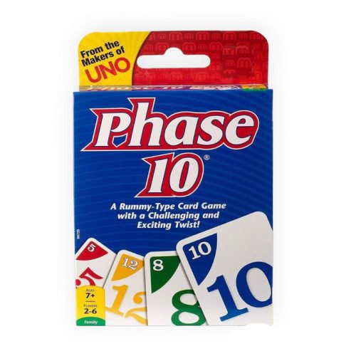 Phase 10 Educational Card Game