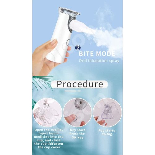 Mnm Box Deals | Portable Handheld Mesh Nebulizer Portable Handheld Mesh Nebulizer - Image 3