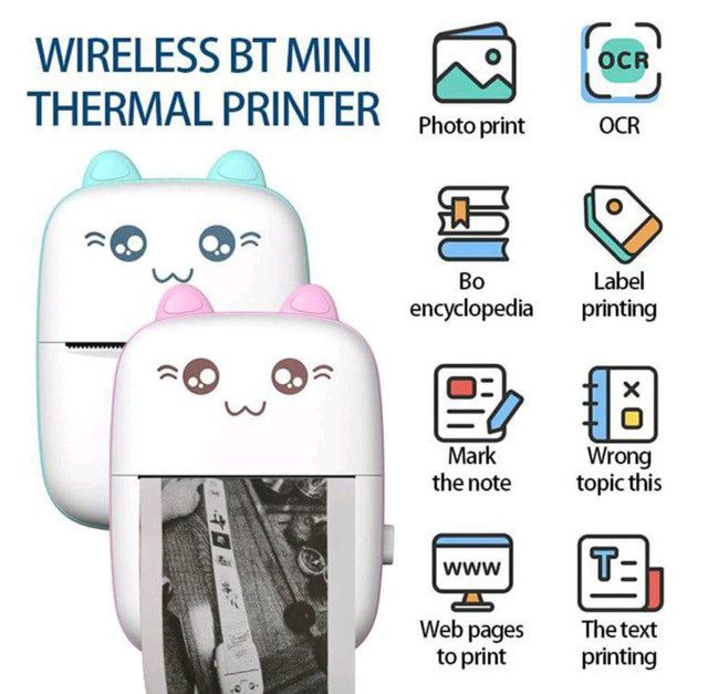 Mnm Box Deals | Mini Cuteness Portable Printer Mini Cuteness Portable Printer - Image 4