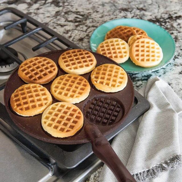 Mnm Box Deals | 7 Section Griddle Waffle Pan 7 Section Griddle Waffle Pan - Image 2