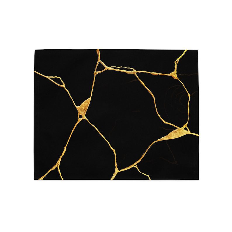 Marble Inspired Place Mats 6 Piece