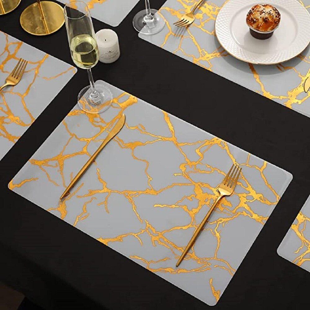 Mnm Box Deals | Marble Inspired Place Mats 6 Piece Marble Inspired Place Mats 6 Piece - Image 5