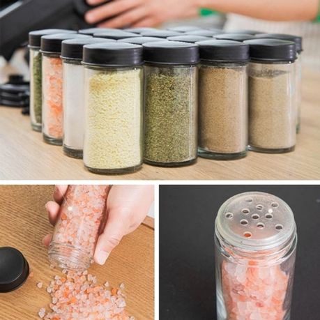 Mnm Box Deals | 18 Piece Jar Rotating Spice Rack 18 Piece Jar Rotating Spice Rack - Image 4