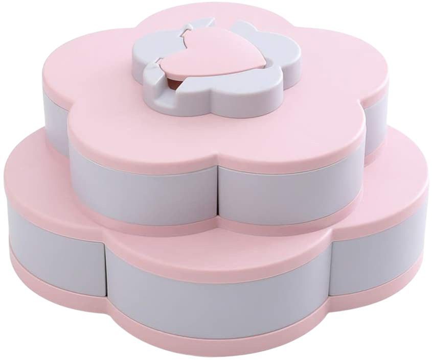 Rotating Candy and fruit Flower Box