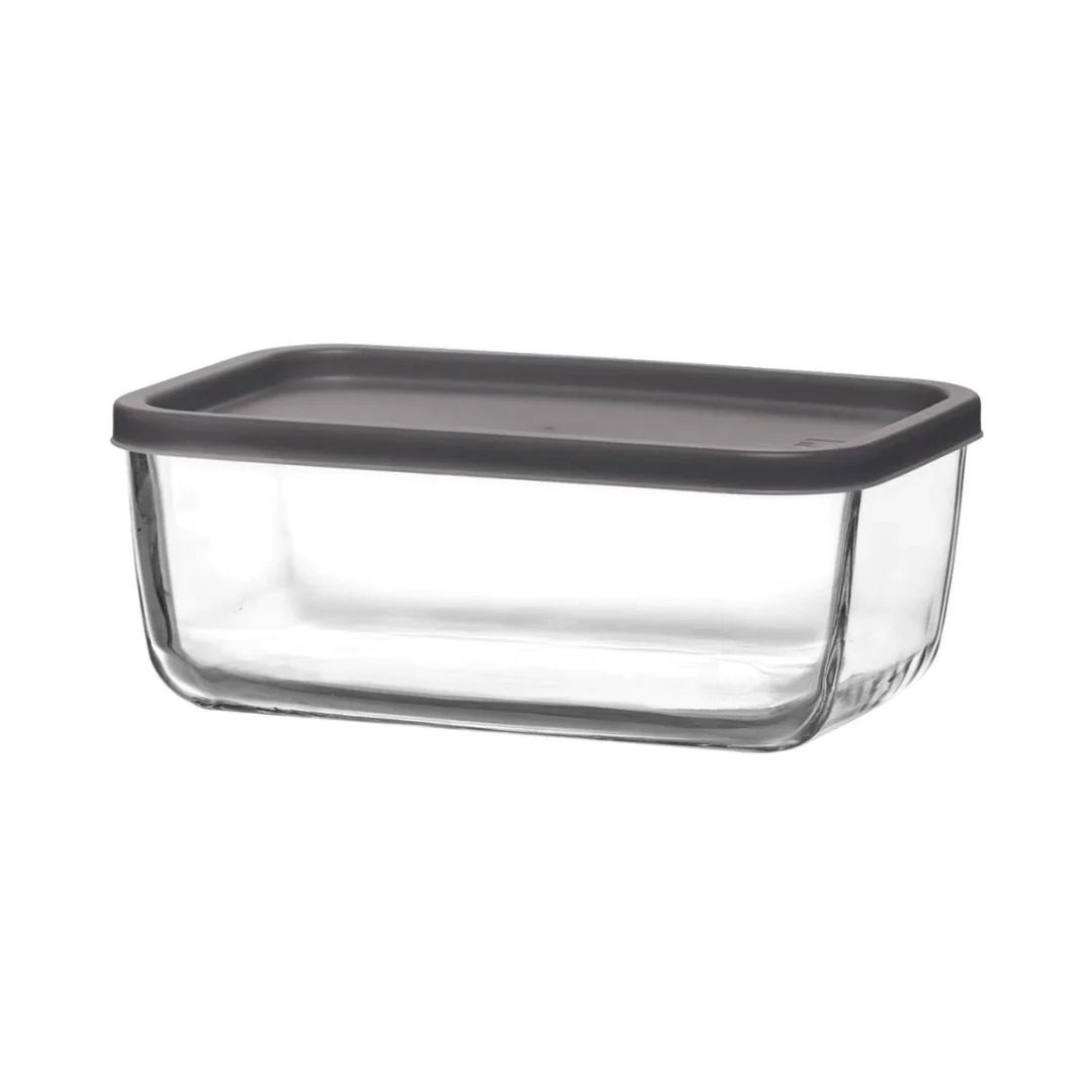 LAV 1170ml Food Container With Grey Lid