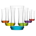 Mnm Box Deals | Lav 6 Piece 365Ml Multi-Coloured Lune Hi-Ball Glass MnM Box Deals | LAV 6 Piece 365ml Multi-coloured Lune Hi-ball Glass