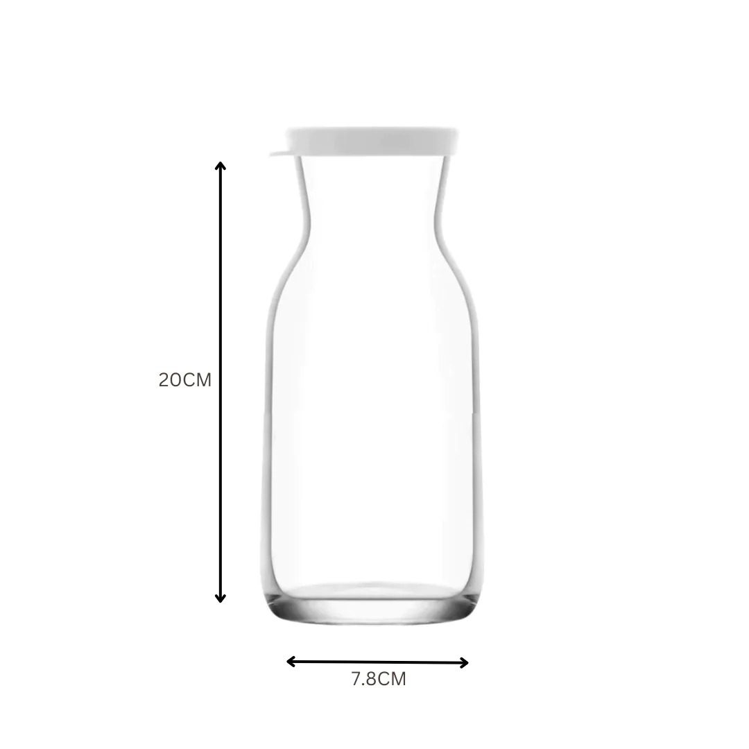 Mnm Box Deals | Lav Glass Carafe Water Bottle W/Silicone Lid LAV Glass Carafe Water Bottle w/Silicone Lid - Image 8