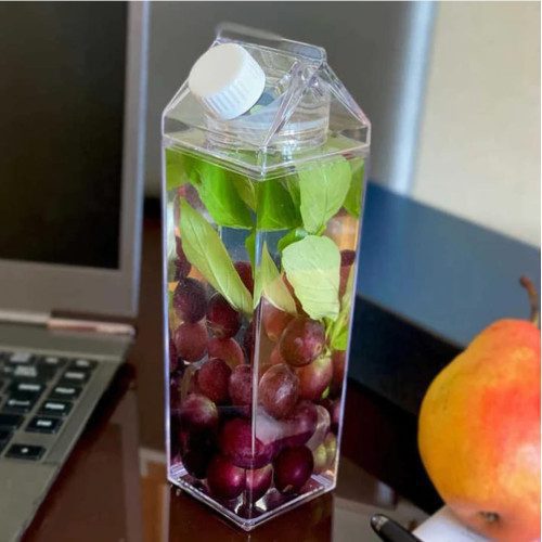 Mnm Box Deals | 1Lt Acrylic Plastic Milk Bottle 1LT Acrylic Plastic Milk Bottle - Image 5