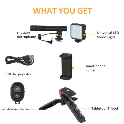 Mnm Box Deals | Vlogging Camera Kit With Led Light Vlogging Camera Kit with LED Light - Image 9