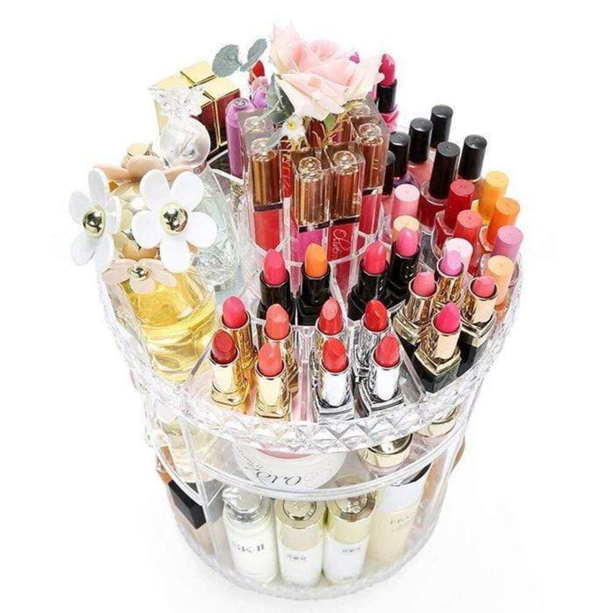 Mnm Box Deals | 360 Degree Rotating Cosmetics Organizer 360 Degree Rotating Cosmetics Organizer - Image 5