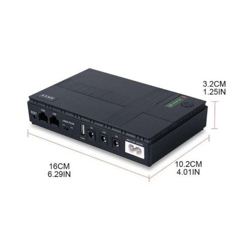 Mnm Box Deals | Mini Dc Ups Portable Power Bank 10400Mah Mini DC UPS Portable Power Bank 10400mAH - Image 5