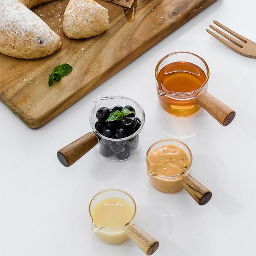 Mnm Box Deals | 2 Piece Borosilicate Wooden Handle Glasses 2 Piece Borosilicate Wooden Handle Glasses - Image 3