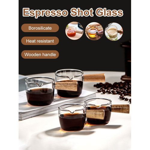 Mnm Box Deals | 2 Piece Borosilicate Wooden Handle Glasses 2 Piece Borosilicate Wooden Handle Glasses - Image 4