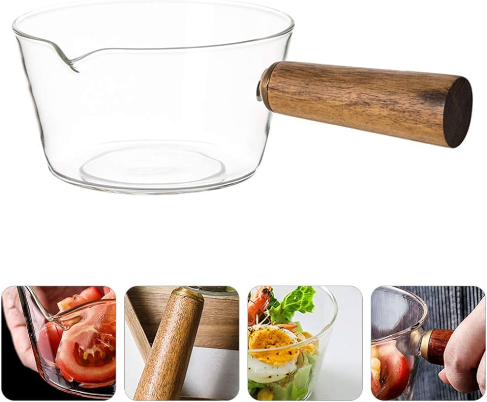 Mnm Box Deals | 2 Piece Borosilicate Wooden Handle Glasses 2 Piece Borosilicate Wooden Handle Glasses - Image 5