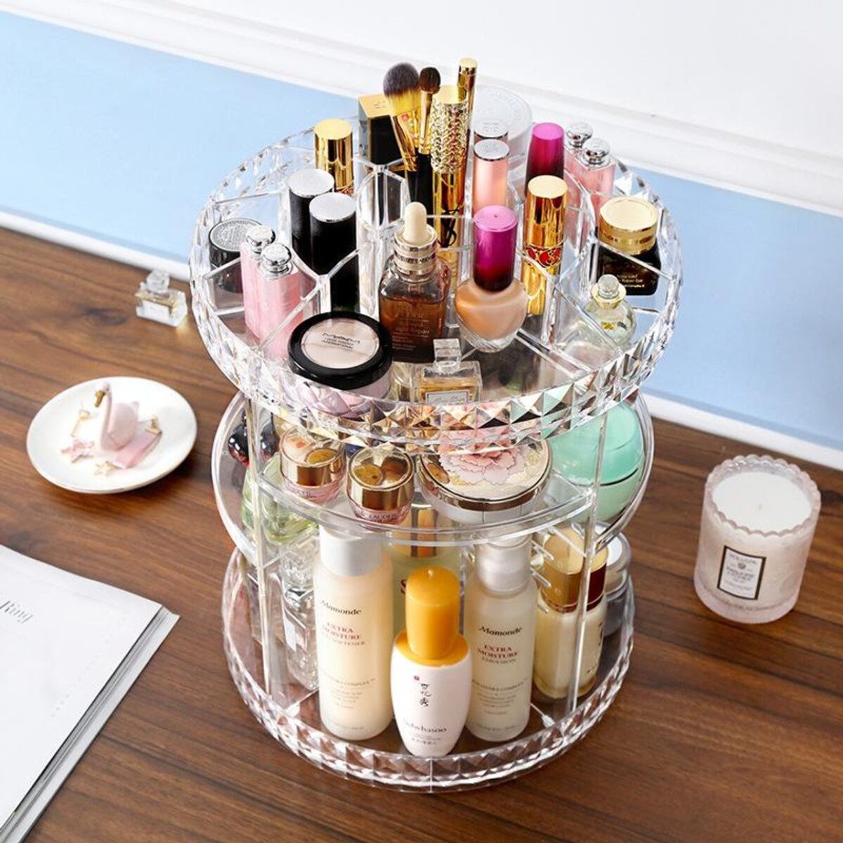 Mnm Box Deals | 360 Degree Rotating Cosmetics Organizer 360 Degree Rotating Cosmetics Organizer - Image 6