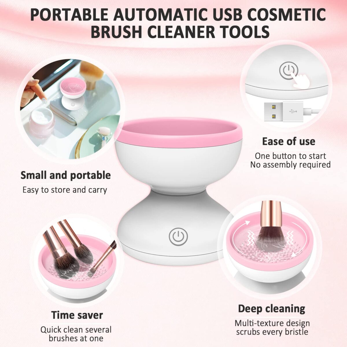 Mnm Box Deals | Portable Makeup Brush Cleaner Portable Makeup Brush Cleaner - Image 4