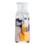 MnM Box Deals | LAV Glass Carafe Water Bottle w/Silicone Lid