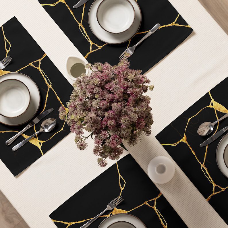 Mnm Box Deals | Marble Inspired Place Mats 6 Piece Marble Inspired Place Mats 6 Piece - Image 3