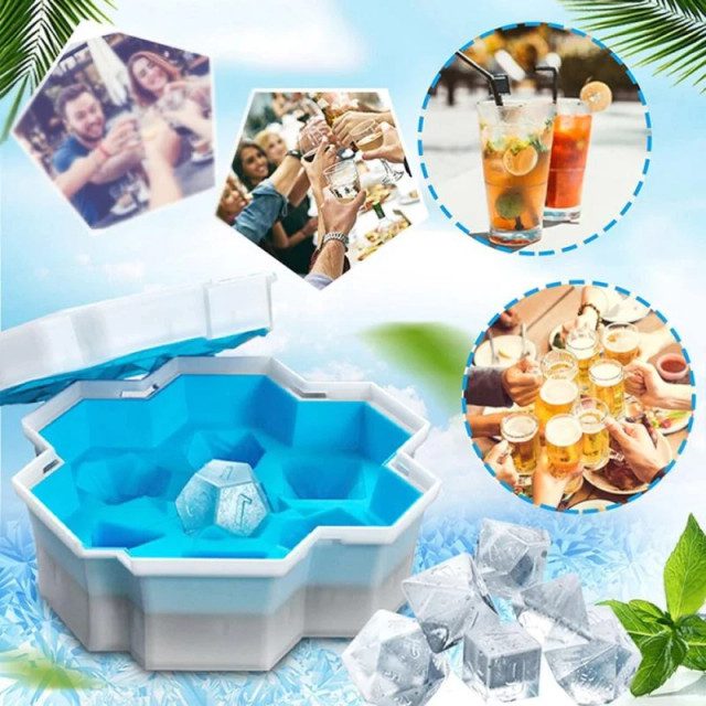Mnm Box Deals | Plastic Dice Ice Mold Tray Plastic Dice Ice Mold Tray - Image 2