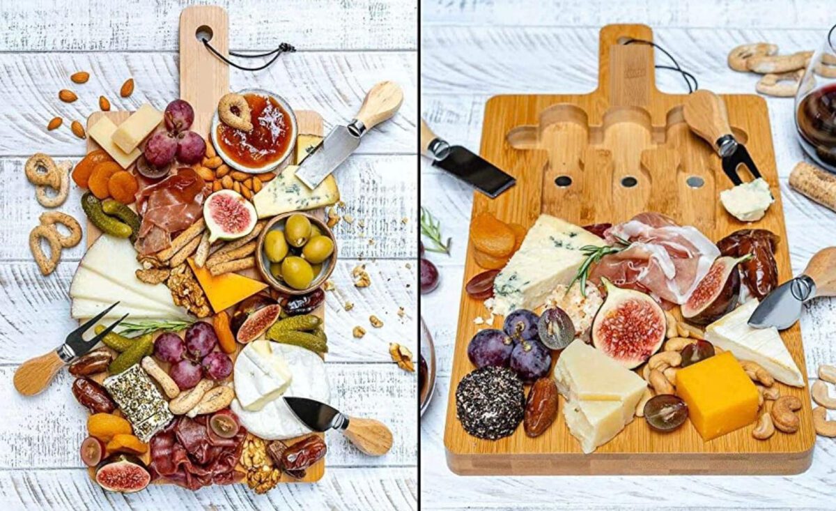 Mnm Box Deals | Bamboo Cheese Board And Knife Set Bamboo Cheese Board and Knife Set - Image 3