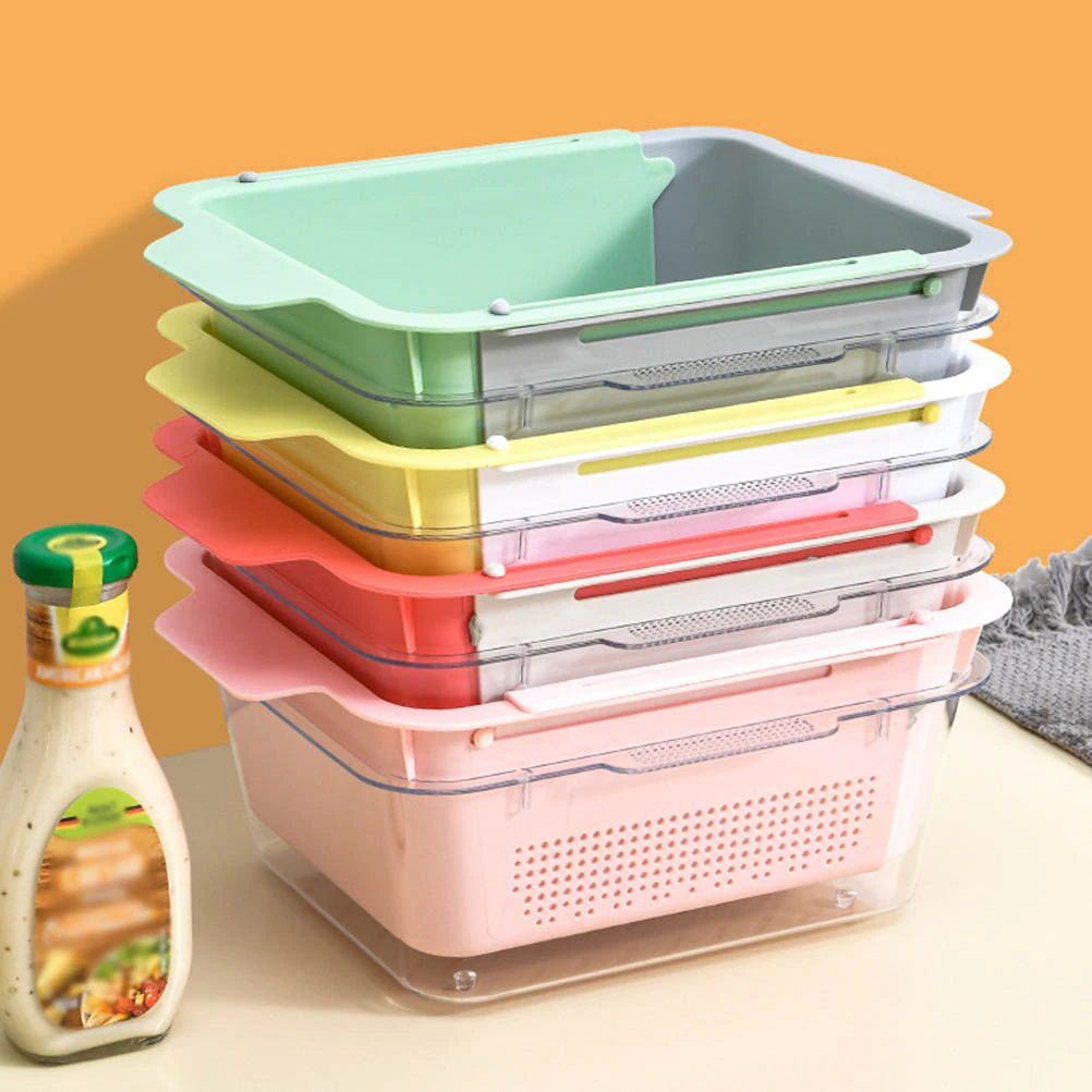 Mnm Box Deals | Expandable Macaroon Color Colander Expandable Macaroon Color Colander - Image 2