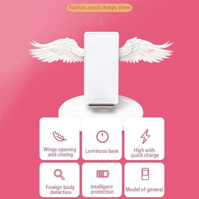 Mnm Box Deals | Angel Wings Wireless Charger Angel Wings Wireless Charger - Image 6
