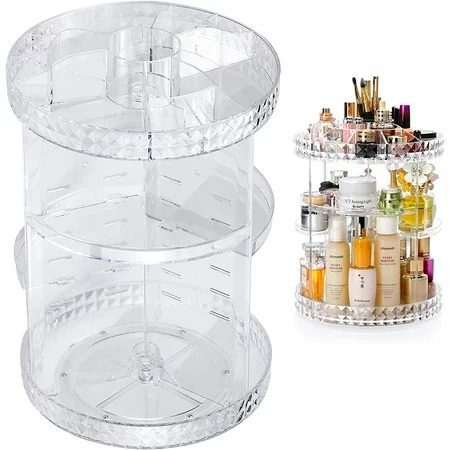 360 Degree Rotating Cosmetics Organizer