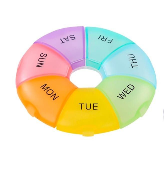Donut Week Pill Container