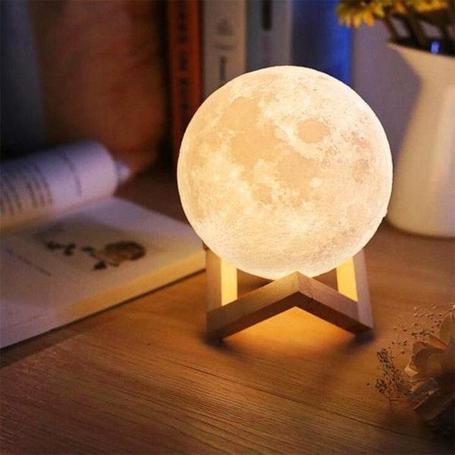 Mnm Box Deals | 3D Moon Light Color Changing 3D Moon Light Color Changing - Image 4