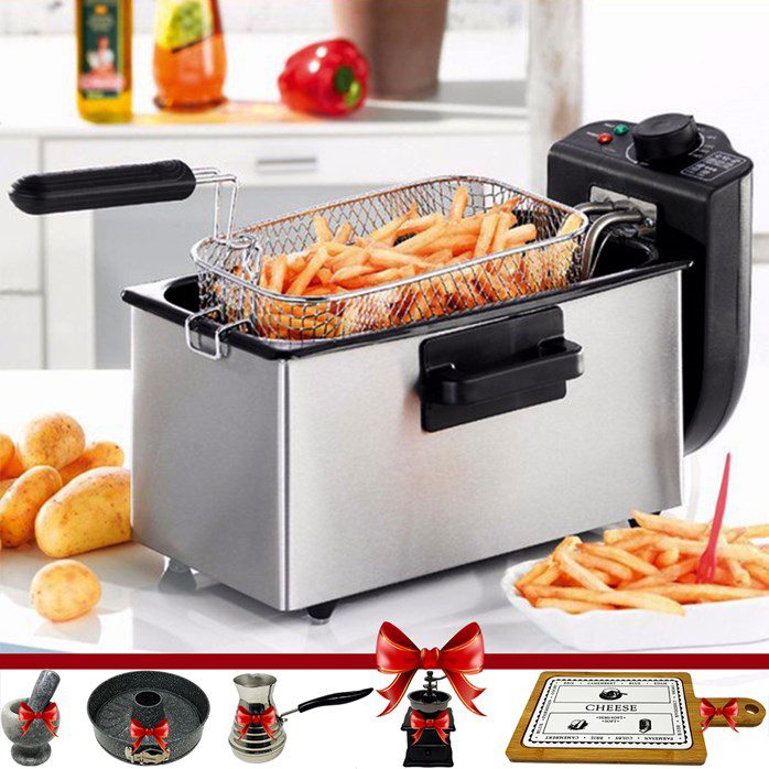 Mnm Box Deals | Sokany Deep Fryer 3.0Lt 2000W Sokany Deep Fryer 3.0Lt 2000W - Image 3