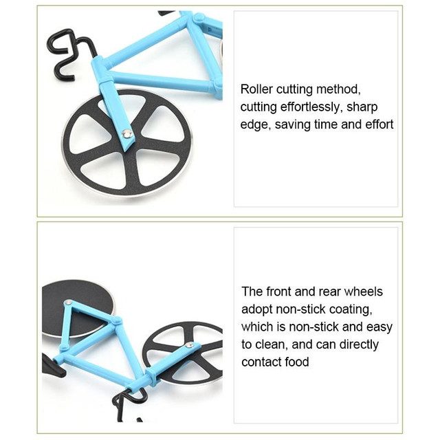Mnm Box Deals | Bicycle Pizza Cutter With Stand Bicycle Pizza Cutter with Stand - Image 5