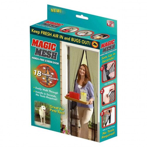 Magic Mesh Magnetic Screen Door