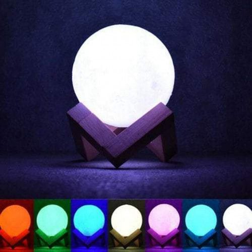 Mnm Box Deals | 3D Moon Light Color Changing 3D Moon Light Color Changing - Image 6
