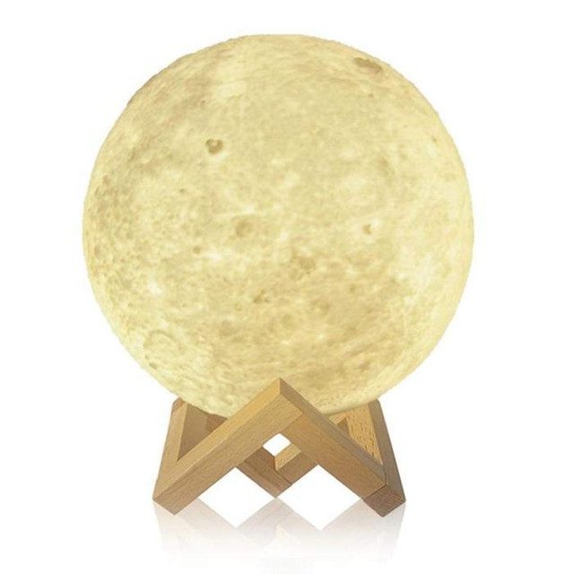 3D Moon Light Color Changing