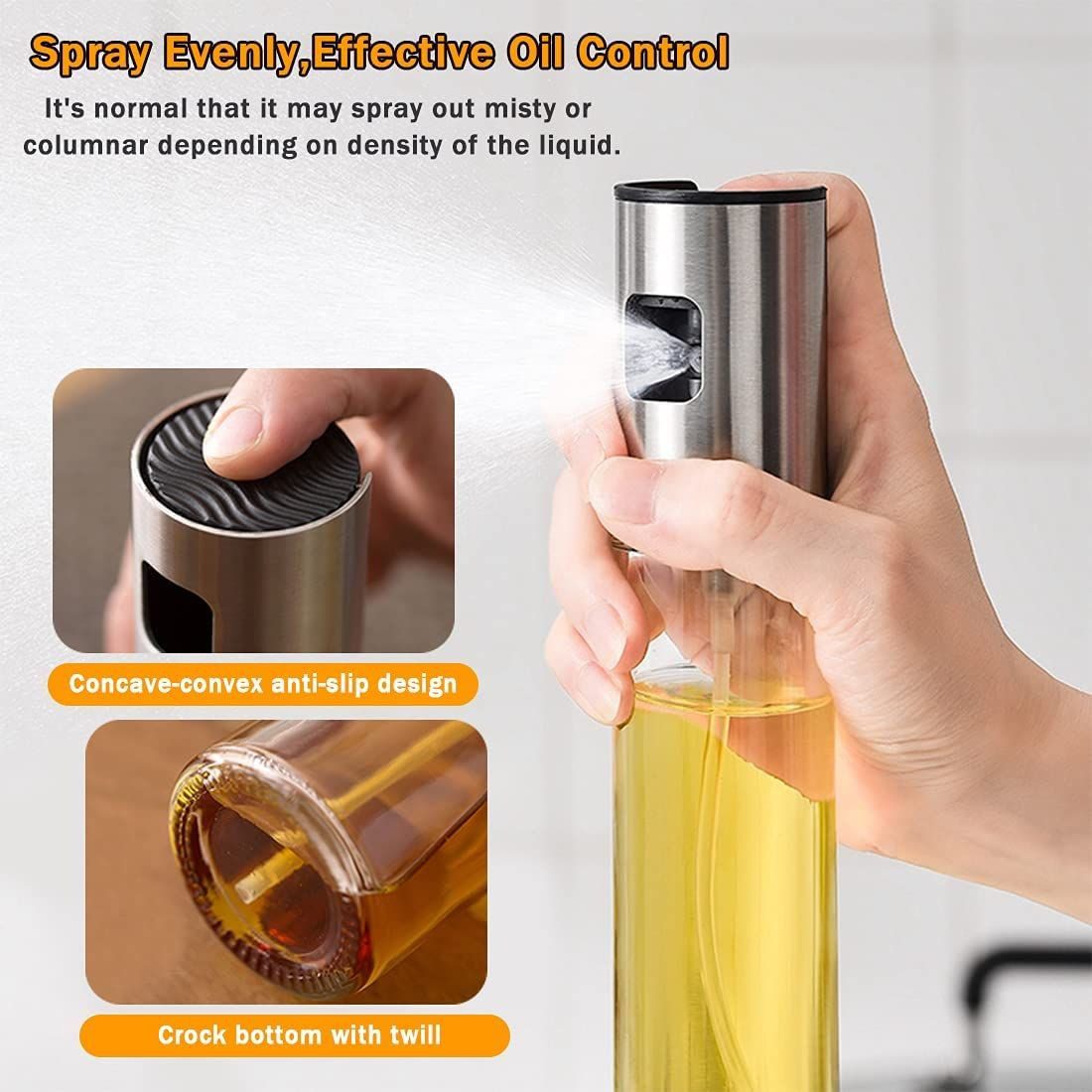 Mnm Box Deals | Edible Oil Spray Glass Bottle Edible Oil Spray Glass Bottle - Image 4