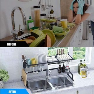 Mnm Box Deals | Over Sink Dish Drying Rack 85Cm Over Sink Dish Drying Rack 85cm - Image 7