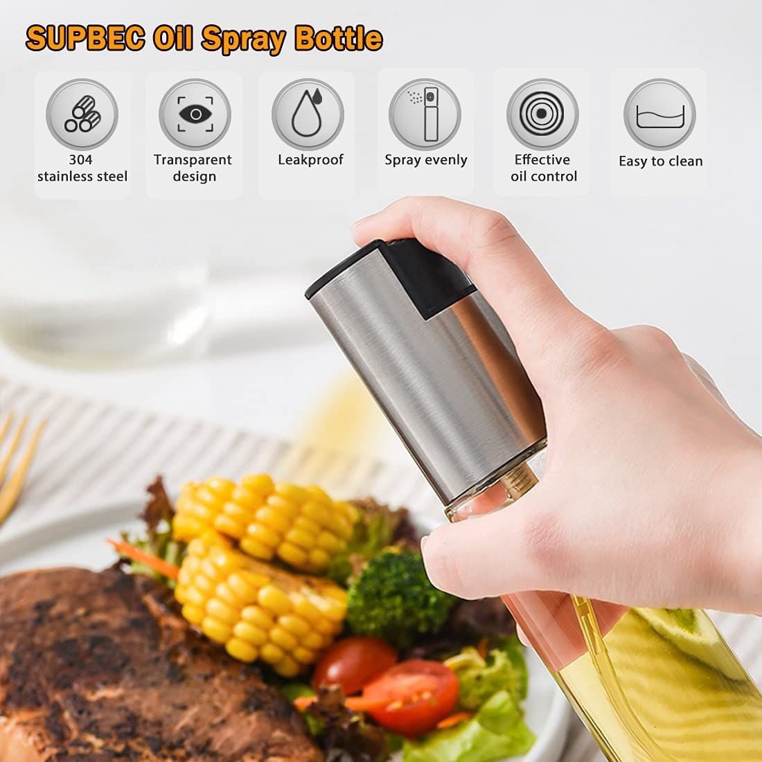 Mnm Box Deals | Edible Oil Spray Glass Bottle Edible Oil Spray Glass Bottle - Image 3