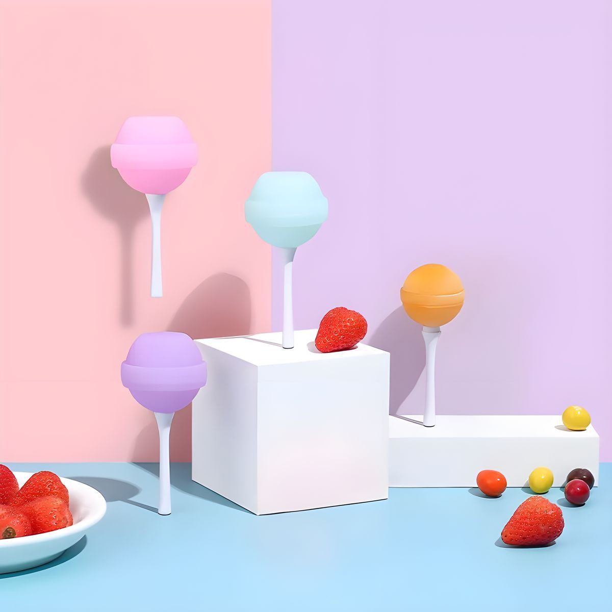 Mnm Box Deals | 2 Piece Silicone Ice Lollipop Mould 2 Piece Silicone Ice Lollipop Mould - Image 5