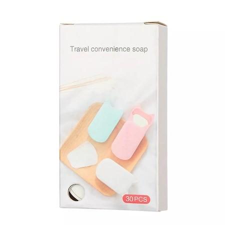 Portable Travel Soap 30 Piece