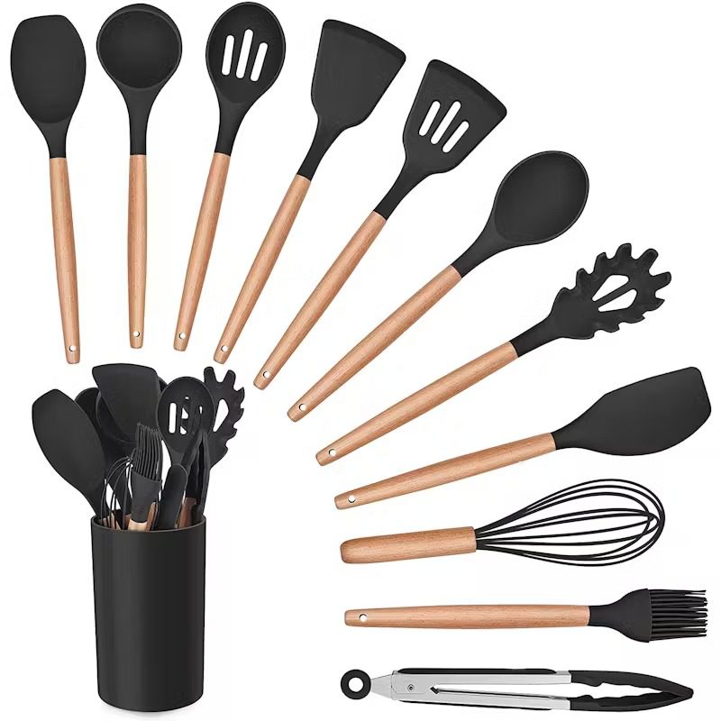 12 Piece Silicone Kitchen Utensil Set