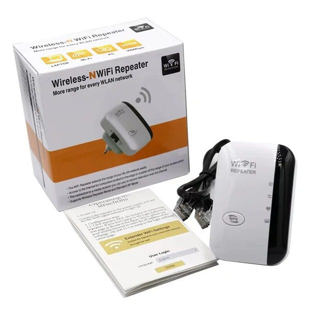 Wireless-N WiFi Repeater and Signal Booster