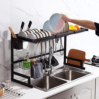 Mnm Box Deals | Over Sink Dish Drying Rack 85Cm Over Sink Dish Drying Rack 85cm - Image 3