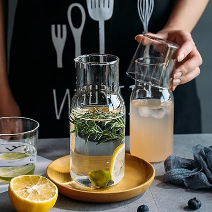 Mnm Box Deals | Glass Water Jug With Cup Lid Glass Water Jug with Cup Lid - Image 2