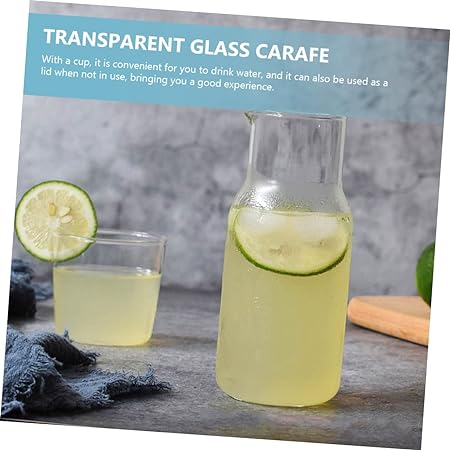 Mnm Box Deals | Glass Water Jug With Cup Lid Glass Water Jug with Cup Lid - Image 3