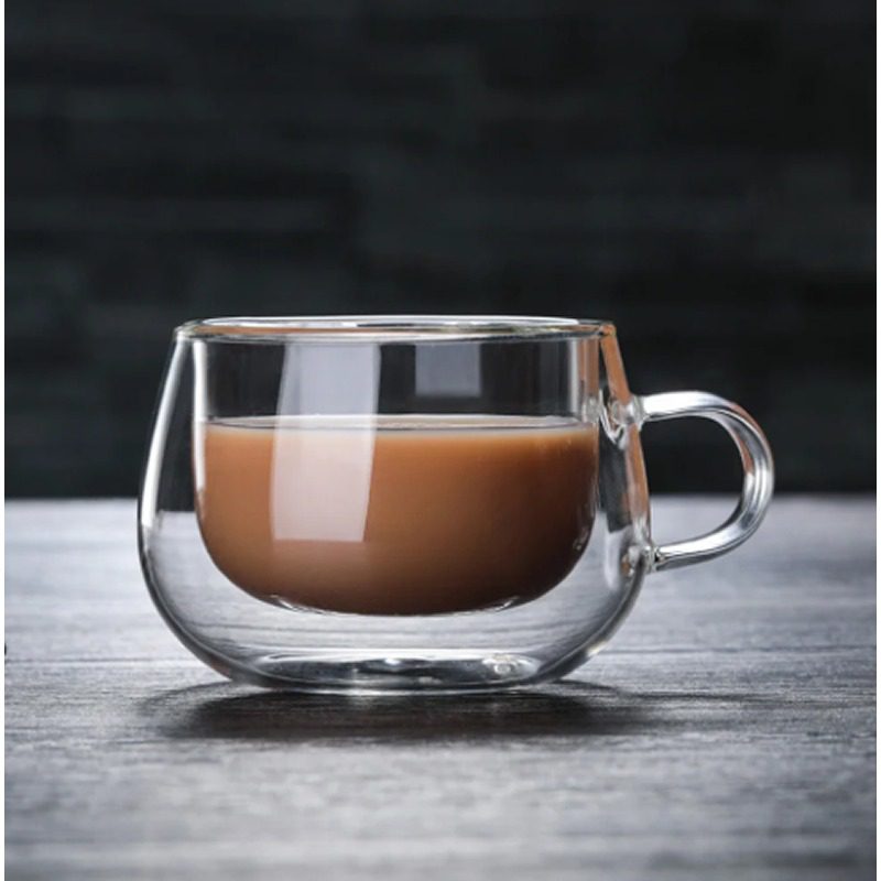 Mnm Box Deals | 2 Piece Double Wall Glass Mugs 300Ml 2 Piece Double Wall Glass Mugs 300ml - Image 5